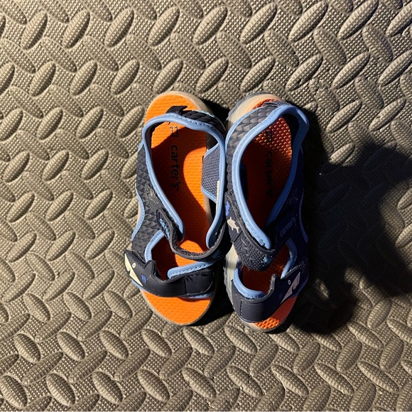 Carters shark sandals size 11 - Picture 2 of 5